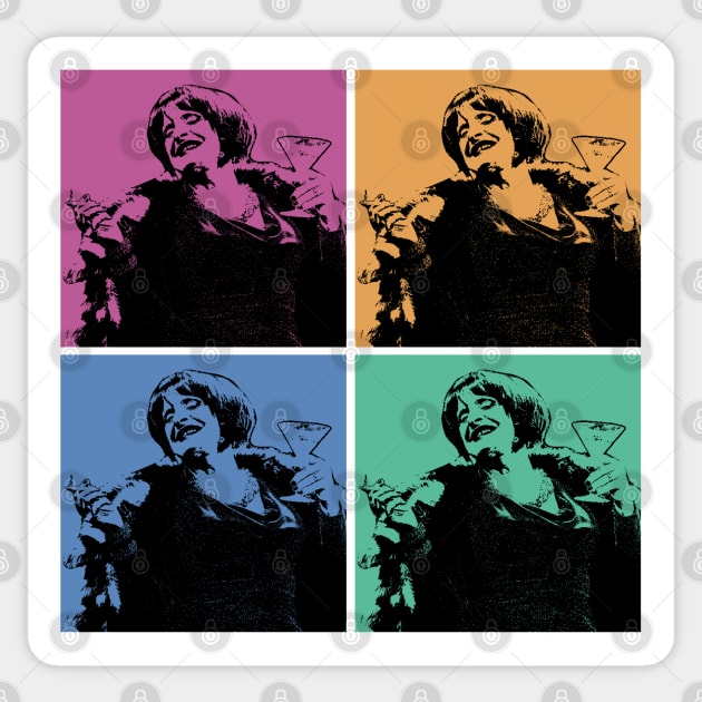 Patti LuPone I'll Drink to That Company PopART Sticker by baranskini